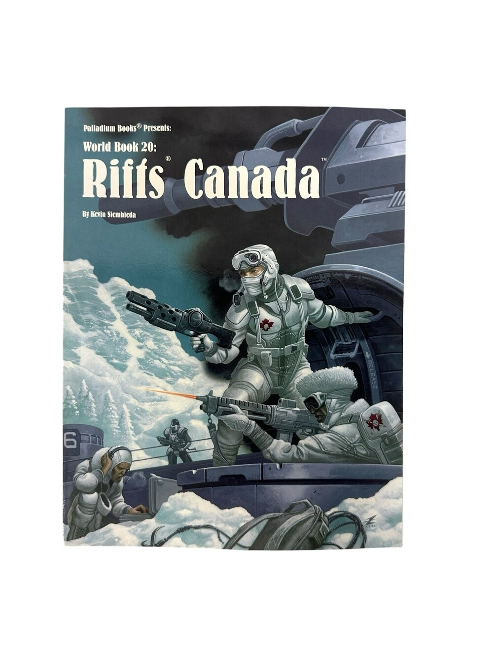 Rifts World Book 20 Canada, Palladium Books, Kevin Siembieda, RPG Guidebook